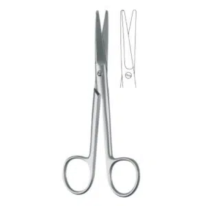 Mayo Operation Scissor Str 15cm (6")