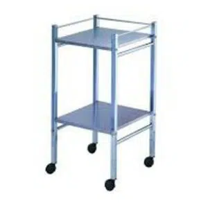 Medical Lab Table No Drawer (4X 50mm Wheel) (Ct1000)
