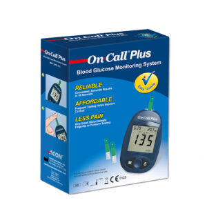 on call blood glucose meter