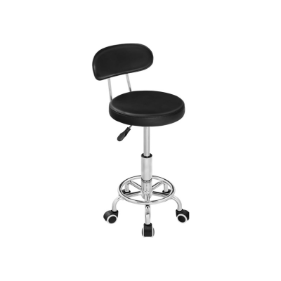 Medical Stool With Adjustable Height &Amp; Foot Rest